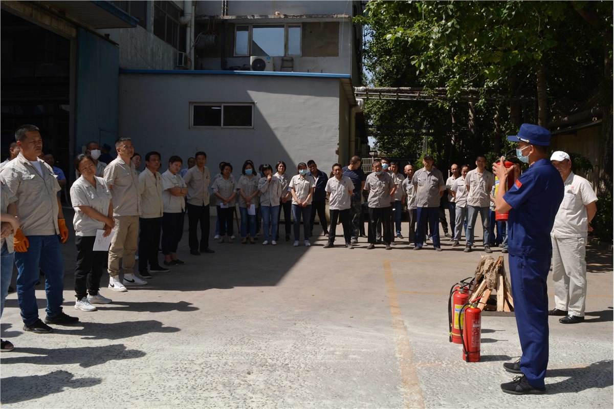 義德隆公司組織開展消防安全演練